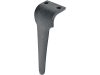 Industriehof® Kreiseleggenzinken links/rechts 100 x 330 x 14 mm, Bohrung 17 mm für Frandent