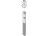 Industriehof® Kreiseleggenzinken links/rechts, 260 mm, für Krone, RH-82