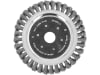 Wildkrautbürste 36 Stahldrahtzöpfe, kegelförmig, Ø 180 mm, Bohrung 25,4 mm, für die Wildkrautentfernung mit einer Motorsense