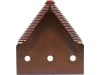 radura® Messerklinge "Standard" 84 x 76 x 2,7 mm, oben, gezahnt, fein (14 tpi), für John Deere Mähdrescher
