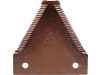 radura® Messerklinge "Standard" 75 x 76 x 2 mm, unten, gezahnt, fein (14 tpi), für Mähdrescher
