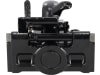 HANS SAUERMANN Zugmaul "HS1710-1KUD-38", automatisch mit Adapterplatte, 320/30/19 mm, Ø Bolzen 38 mm, schwarz, für Anhängebock Traktor, C47983331