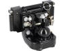 HANS SAUERMANN Kugeleinsatz "HS1250-NH-KV", Kugel K80® mit Adapterplatte, 320/30,5/19 mm, schwarz, für Traktor mit Anhängebock, C47983337