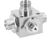Fendt Dreiwegehahn für Hubbegrenzer Hydrauliksystem Traktor Farmer 300, Favorit 600, X597905700000