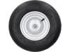 mefro Komplettrad 400x100, 4.80/4.00-8 Rille 4 PR, Nabe 90 x 10 mm, Kugellager, 10109720
