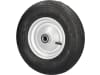 mefro Komplettrad 400x100, 4.80/4.00-8 Rille 4 PR, Nabe 90 x 25 mm, Kugellager, 10105820