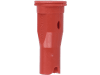 Lechler Air-Injektor Flachstrahldüse "ID3 120-04" Düsengröße 040, 120°, rot, POM (Polyoxymethylen), 6I24475600001