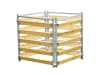 bellissa Komposter Holz/Metall  100 x 100 x 100 cm   