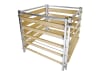 bellissa Komposter Holz/Metall  100 x 100 x 100 cm   