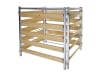 bellissa Komposter Holz/Metall  100 x 100 x 100 cm   