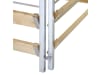 bellissa Komposter Holz/Metall  100 x 100 x 100 cm   
