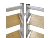 bellissa Komposter Holz/Metall  100 x 100 x 100 cm   