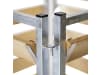 bellissa Komposter Holz/Metall  100 x 100 x 100 cm   