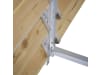 bellissa Erweiterungsset Komposter Holz/Metall  100 x 100 x 100 cm   