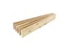 bellissa Lärchendielen zu Komposter Holz/Metall  87,5 x 2 x 11 cm   