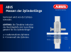 ABUS Profilzylinder E20NP 10/30 Doppelzylinder, Türzylinder, PZ-Schloss 6-Stift-Zylinder mit 3 Schlüsseln