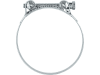 Hücobi Spannbackenschelle, 98 – 103 mm, Stahl, verzinkt, 1521 098103