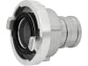 Hücobi Saugkupplung Storz, 52-C, Ø Tülle  52 mm, Aluminium, gegossene Knaggen, 2113 052052