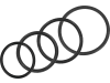 Hücobi Dichtring, "Italienisches System", für MT-Kupplung "Italienisches System"
