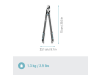 Gardena Astschere EnergyCut 750 B  astschere, baumschere 12051-20