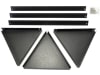 bellissa Pflanzregal TRIANGOLO 35 x 35 x 71 cm  anthrazit , Füllmenge 10 l