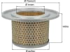 MANN Luftfilter "C 23 589/1"