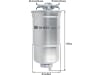 MANN Kraftstofffilter "WK 842/3"