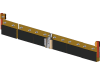 Wiedenmann® Schürfleiste Gummikorund mit Befestigungsmaterial für Schneepflug Vario Flex, 1252227