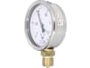 Hücobi Vakuum-Manometer, Anschluss 1/2" unten, -1 bis 1,5 bar, Rote Markierung -0,5 bar; +0,5 bar, 8114 013005
