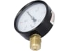 Hücobi Vakuum-Manometer, Anschluss 1/2" unten, -1 bis 1,5 bar, Rote Markierung -0,5 bar; +1,0 bar, 8114 013010