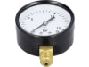 Hücobi Manometer, Anschluss 1/4" unten, 0 bis 16 bar, 8125 006016