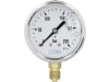 Hücobi Glyzerin-Manometer, Anschluss 1/4" unten, 0 bis 250 bar, 8128 006250