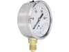 Hücobi Glyzerin-Manometer, Anschluss 1/4" unten, 0 bis 250 bar, 8128 006250