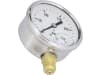 Hücobi Glyzerin-Manometer, Anschluss 1/4" unten, 0 bis 250 bar, 8128 006250