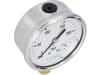 Hücobi Glyzerin-Manometer, Anschluss 1/4" unten, 0 bis 250 bar, 8128 006250