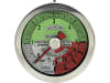 Hücobi Glyzerin-Manometer, Anschluss 1/4" hinten, 0 bis 25 bar, flüssigdüngerfest, 8123 006025