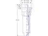 Lechler Air-Injektor Schrägstrahldüse "IS", 80° asymmetrisch (20°/60°), POM