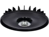 Lüfterrad Ø 235 mm, Aufnahme 22,2 mm, mit Kupplungseinsatz, für Rasenmäher John Deere, Sabo
