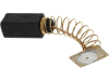 Kohlebürste Ø x L 6,0 x 18 mm, Anschluss viereckig, mit Druckfeder, für Heckenschere Little Wonder 1602DE, 1602SE, 2402DE, 2402SE, 2403SEL, 3002SE, 2 St.