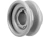 Keilriemenscheibe 101,6 x 19,05 mm, Höhe 33,6 mm, Stahlblech, für V-Keilriemen 9,5/12,7 mm