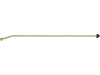 Birchmeier® Spritzrohr gebogen 60 cm, Messing, mit beweglichem Nippel, 12007401