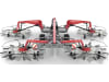 Massey Ferguson Schwader "MF RK Gen2" 4 Kreisel, Schwad mittig