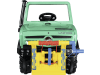 Rolly Toys® Trettraktor "Unimog Forst" mit Anbauseilwinde mit Kurbel, 03 824 4
