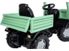 Rolly Toys® Trettraktor "Unimog Forst" mit Anbauseilwinde mit Kurbel, 03 824 4