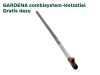 Gardena VK-Set 4 CS Rechen 16 Zi.+Winkelbesen +CS-Holzstiel 130cm   