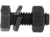 Messerschraube M 6 x 16 mm, 10 St., für Rasenmäher Wolf Garten 2-Loch-Klinge