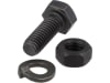 Messerschraube M 6 x 16 mm, 10 St., für Rasenmäher Wolf Garten 2-Loch-Klinge