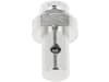 Schraubnippel Ø Kopf 8 mm, Ø Schaft 6 mm, Länge 13 mm, montiert, mit Schraube M 4 x 9,5 mm