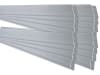 bellissa 16er VK-Set Beeteinfassung Pro13 Metall  100 x 13 cm bestehend aus 16 Stck. a. 100 cm, Nutzlänge 16 m