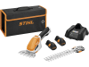 STIHL Akku-Strauchschere "HSA 26, Set", mit 2 Akkus und Ladegerät, HA03 011 3506